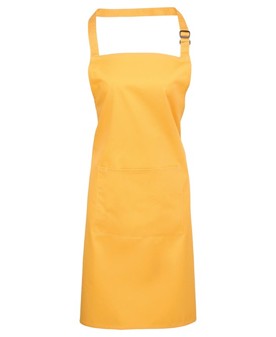 Premier Colours Bib Apron With Pocket