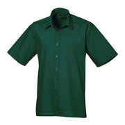 Premier Short Sleeve Poplin Shirt - Bottle