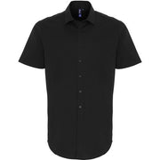 Premier Stretch Fit Cotton Poplin Short Sleeve Shirt