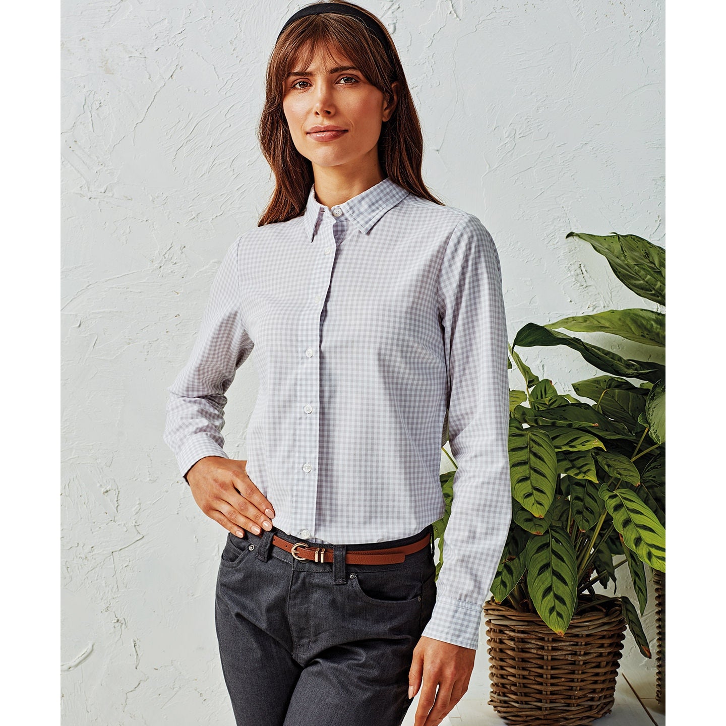 Premier Women's Maxton Check Long Sleeve Shirt