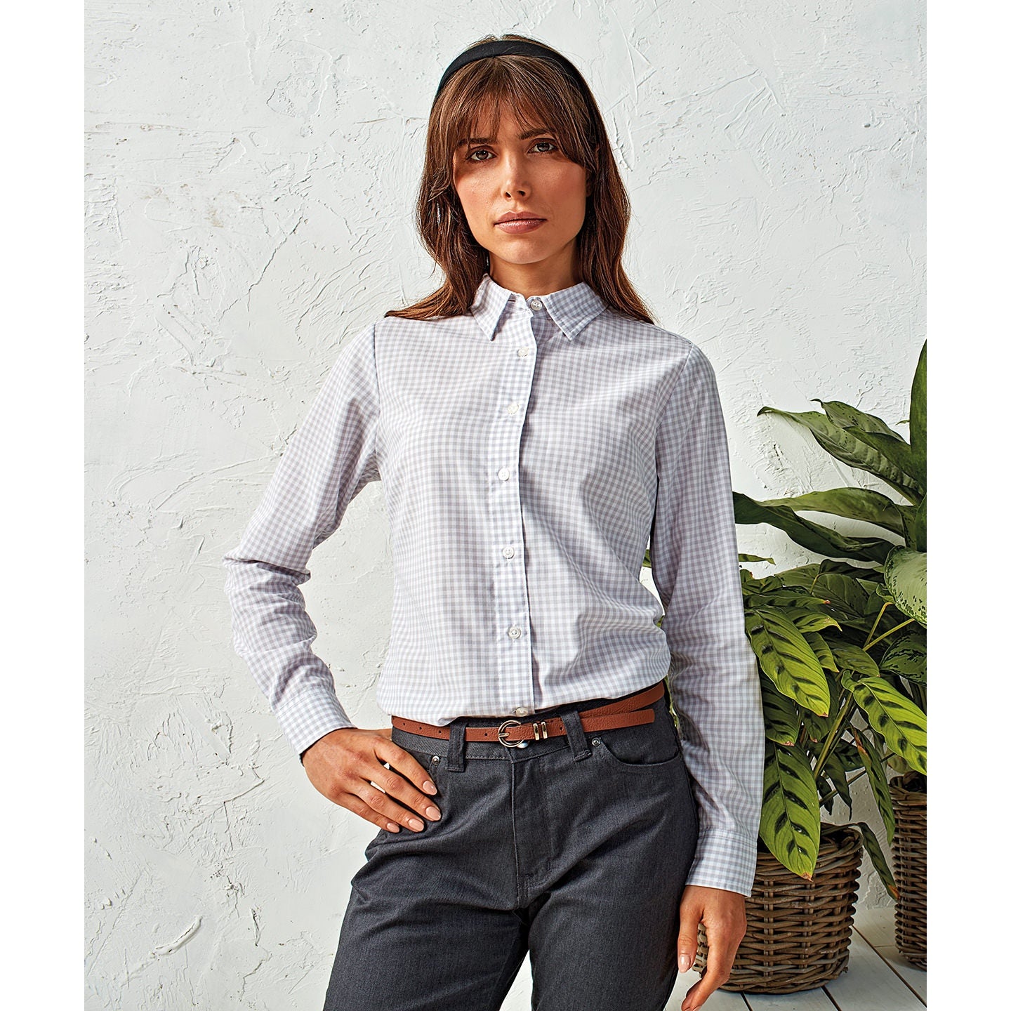 Premier Women's Maxton Check Long Sleeve Shirt