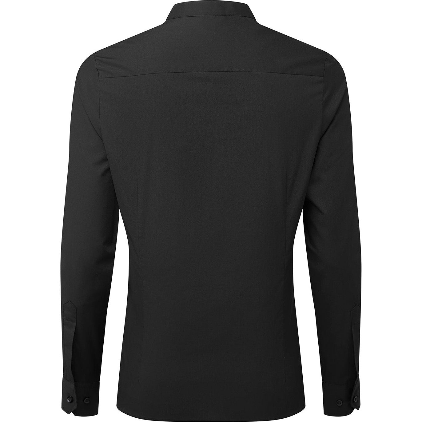 Premier Women's Banded Collar 'Grandad' Shirt