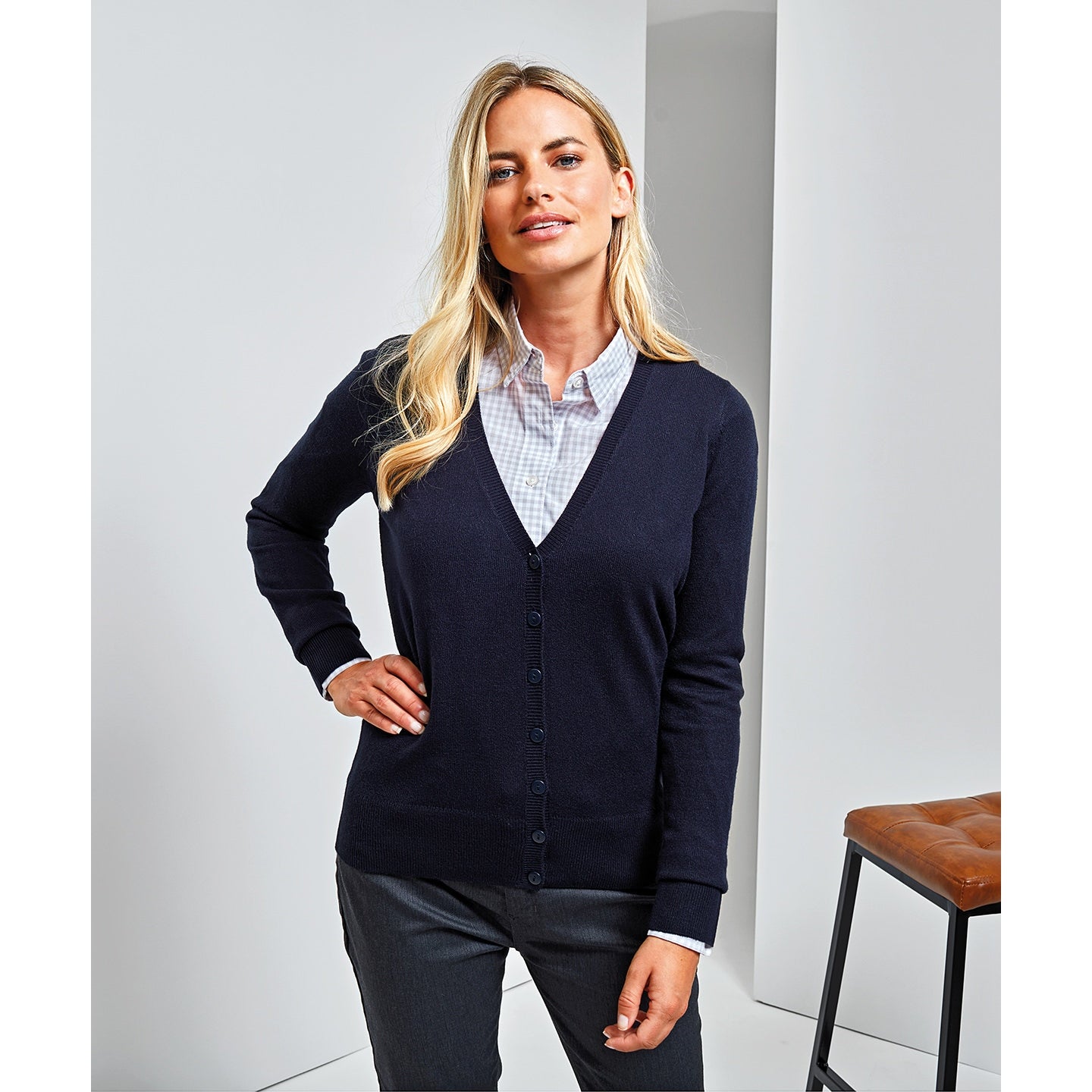 Premier Women's 'Essential' Acrylic Cardigan