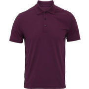 Premier Coolchecker® Piqué Polo - Aubergine