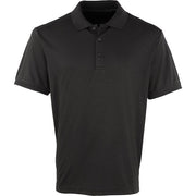 Premier Coolchecker® Piqué Polo - Black