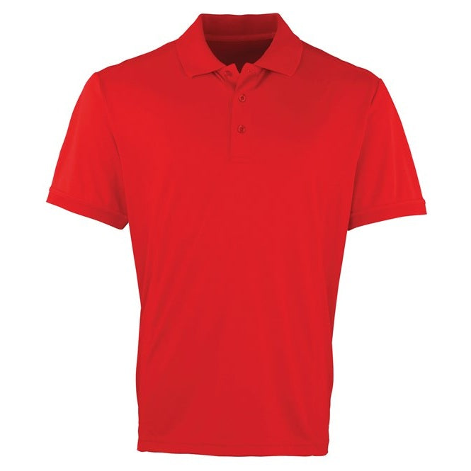 Premier Coolchecker® Piqué Polo - Red