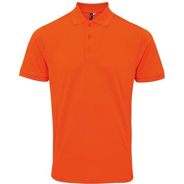 Premier Coolchecker® Plus Piqué Polo - Orange