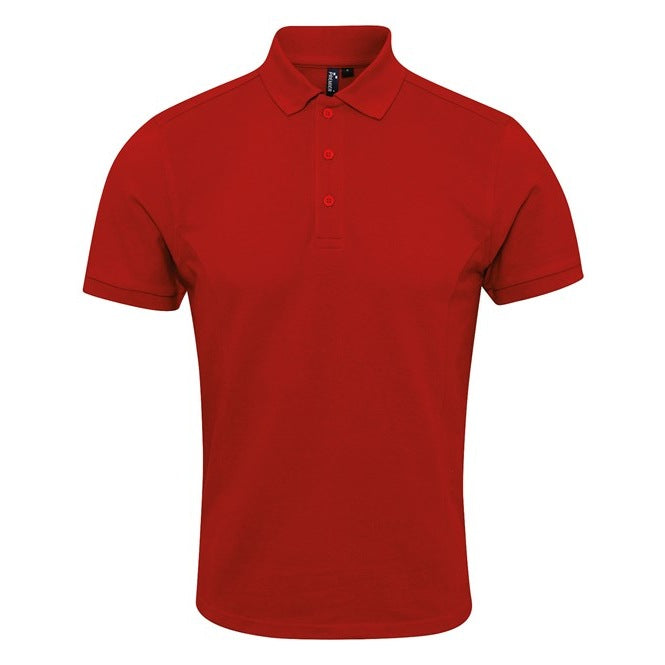Premier Coolchecker® Plus Piqué Polo - Red