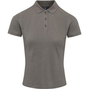 Premier Women's Coolchecker® Plus Piqué Polo - Dark Grey