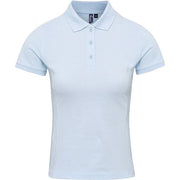 Premier Women's Coolchecker® Plus Piqué Polo - Light Blue