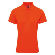 Premier Women's Coolchecker® Plus Piqué Polo - Orange