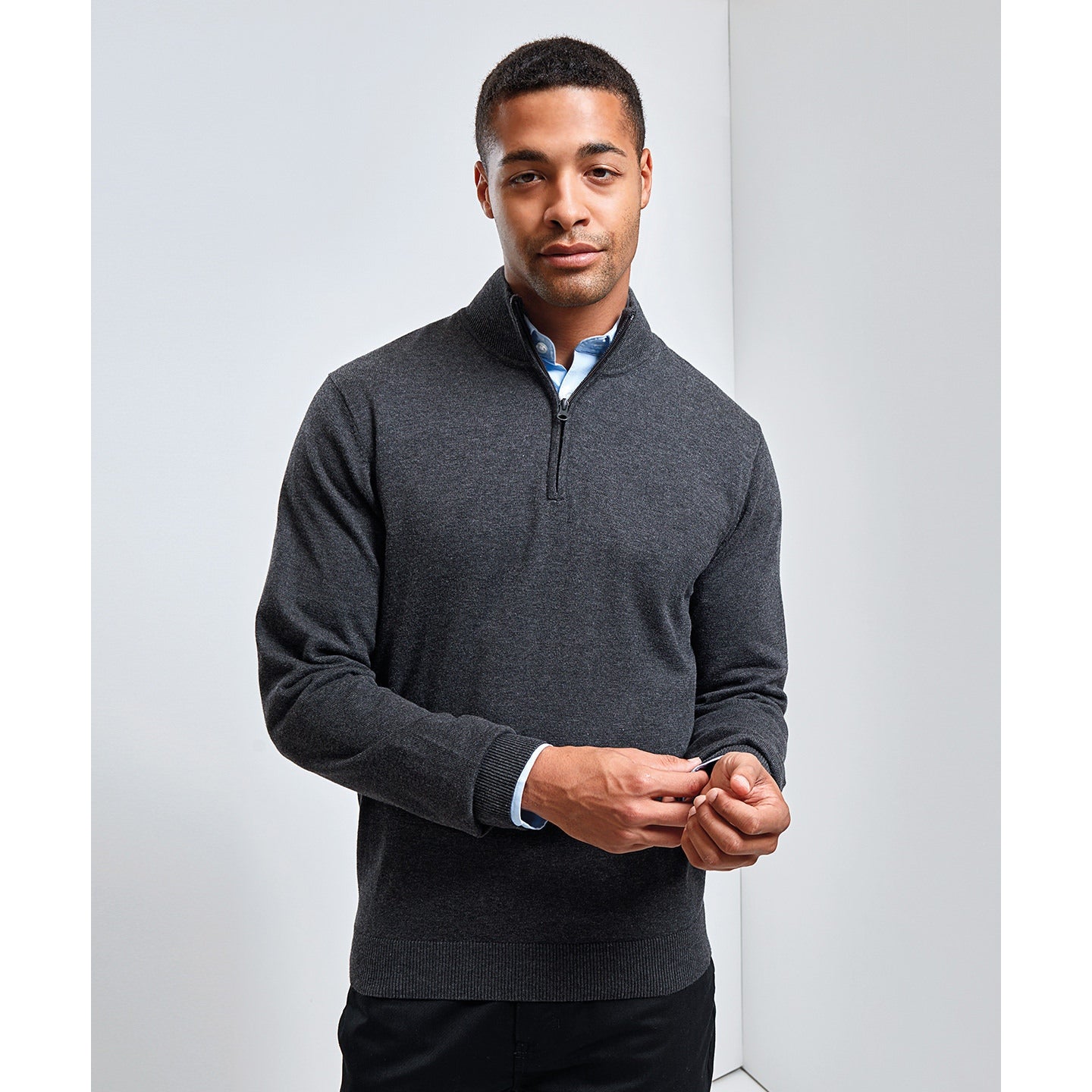 Premier ¼ Zip Knitted Sweater