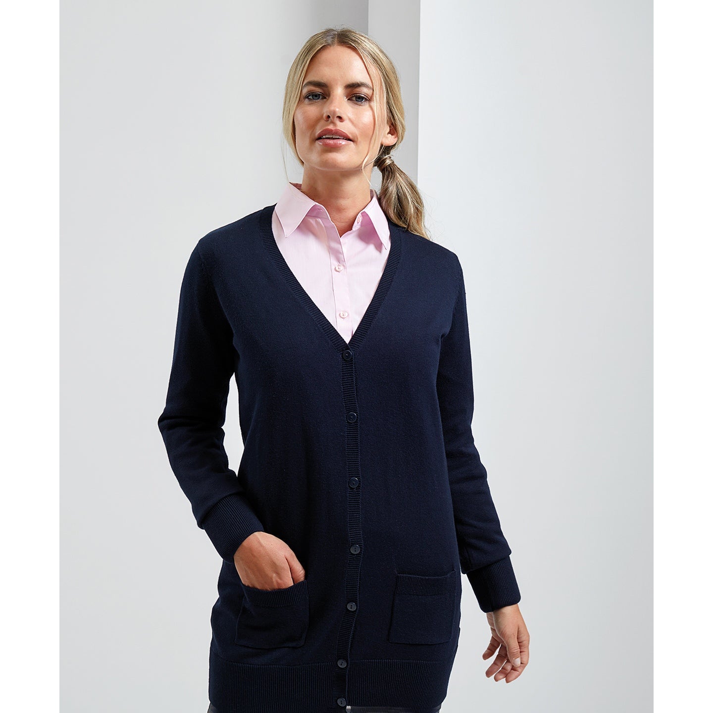 Premier Women's Longline Knitted Cardigan
