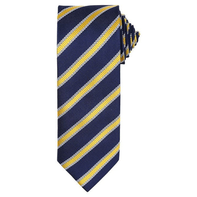 Premier Waffle Stripe Tie