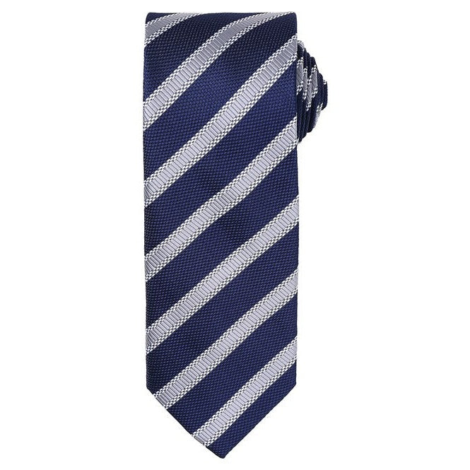 Premier Waffle Stripe Tie