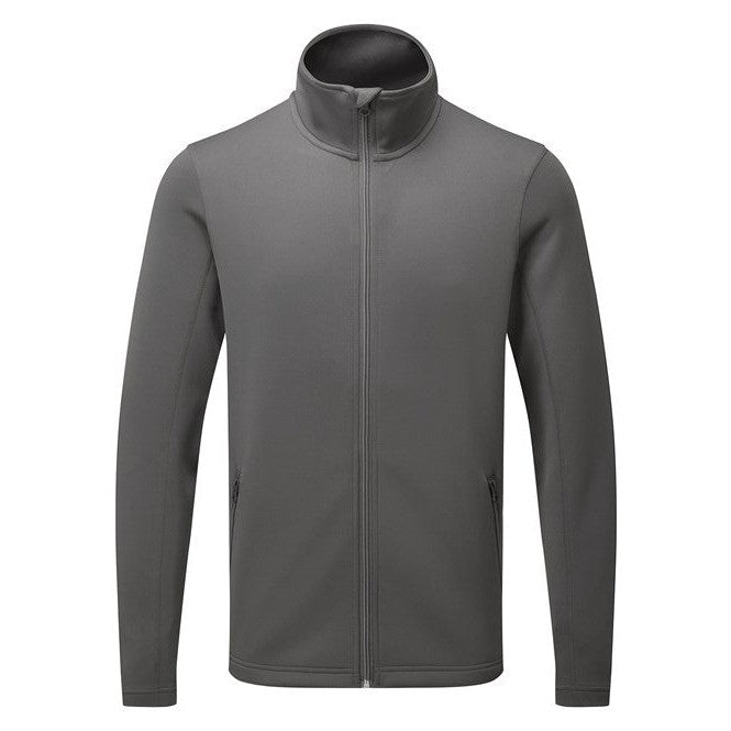 Premier Men's Spun Dyed Sustainable Zip-Through Sweatshirt