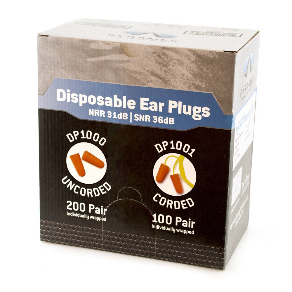 Pyramex Ear Plugs - SNR 36DB