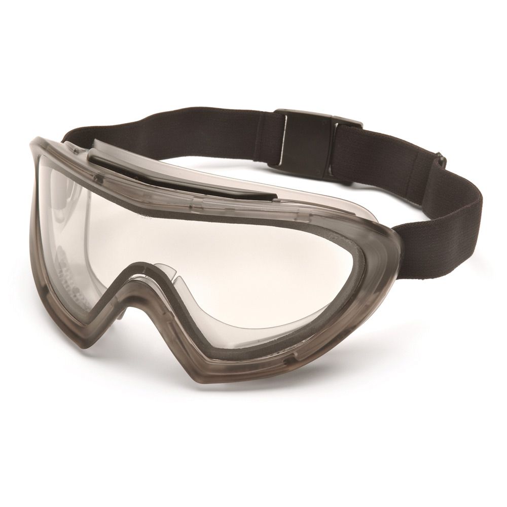 Pyramex Capstone Dual Lens Safety Goggle - Grey