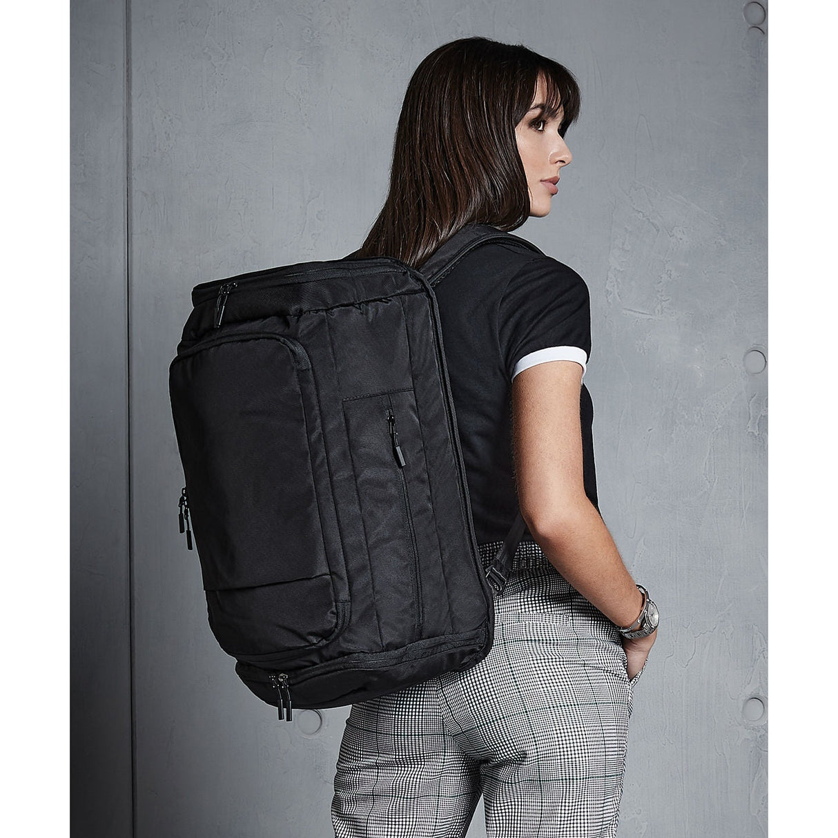 Quadra Pitch Black 72 Hour Weekender