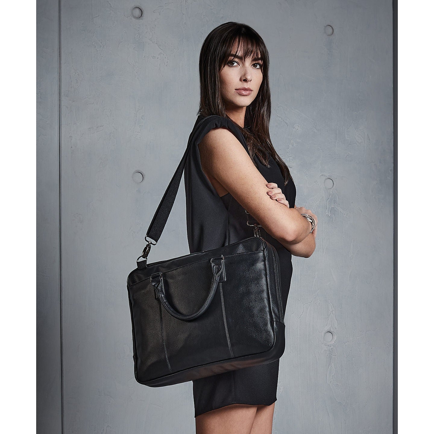 Quadra Nuhide® Slimline Laptop Brief