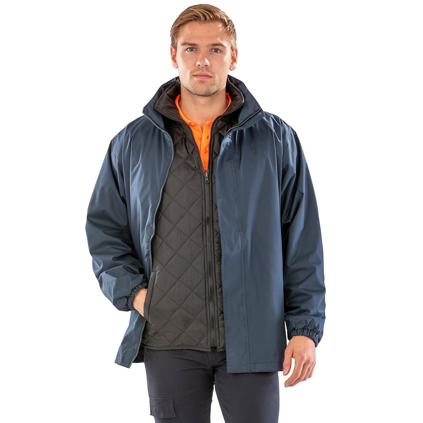 Result Core Core 3-In-1 Jacket With Quilted Bodywarmer