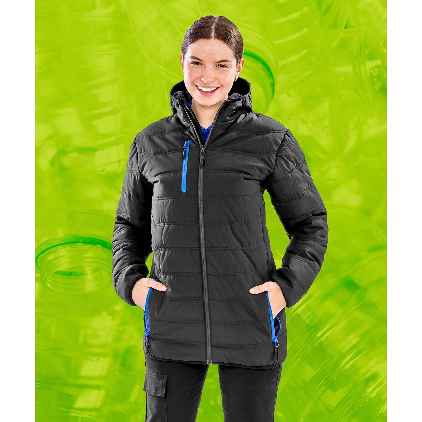 Result Genuine Recycled Recycled Compass Padded Winter Jacket