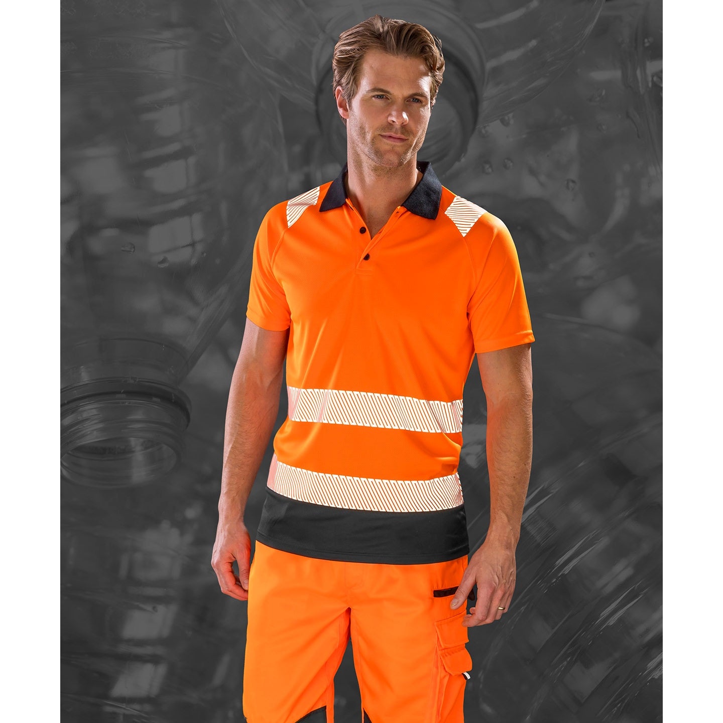 Result Genuine Recycled Recycled Safety Polo