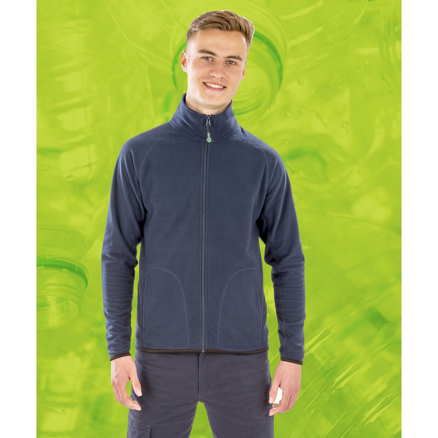 Result Genuine Recycled Recycled Microfleece Jacket