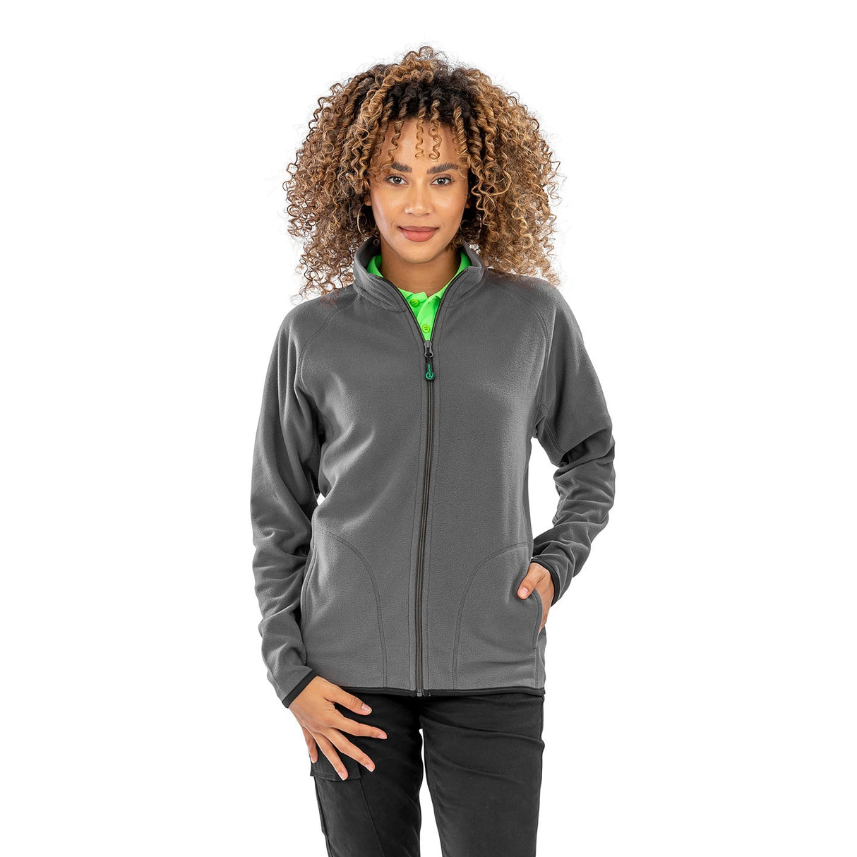 Result Genuine Recycled Recycled Microfleece Jacket