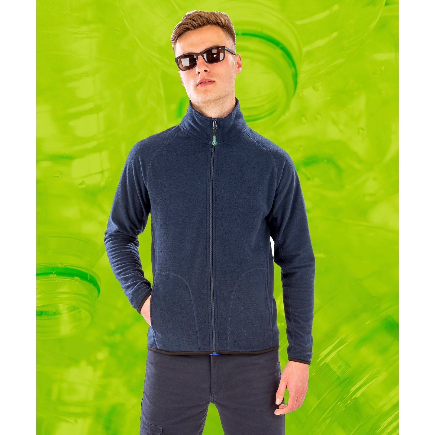 Result Genuine Recycled Recycled Microfleece Jacket