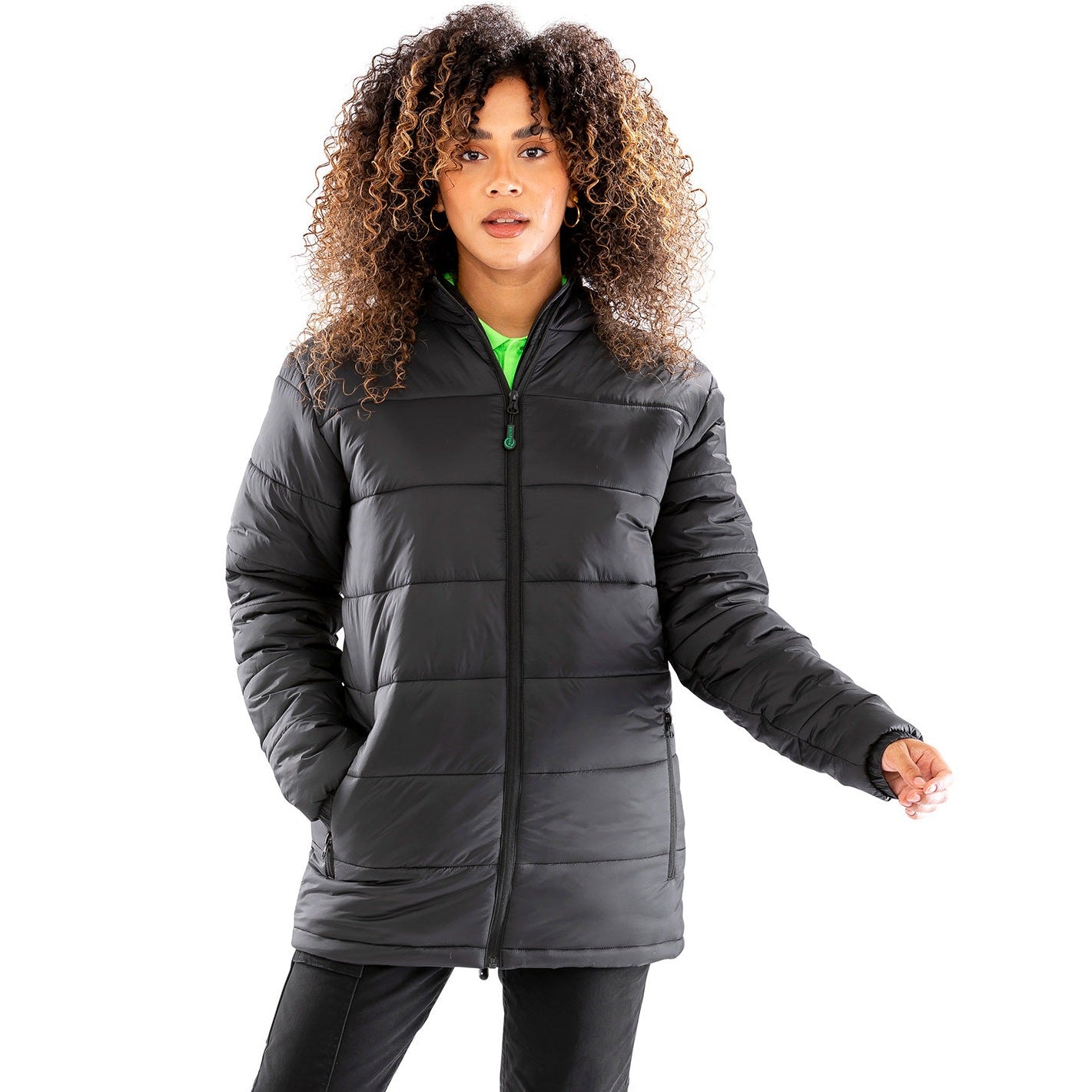 Result Genuine Recycled Recycled Hooded Padded Parka