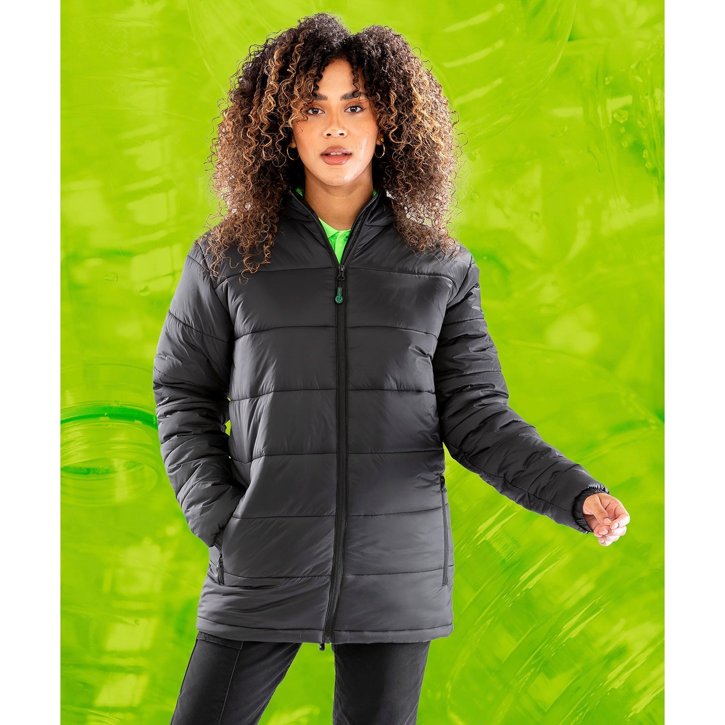 Result Genuine Recycled Recycled Hooded Padded Parka