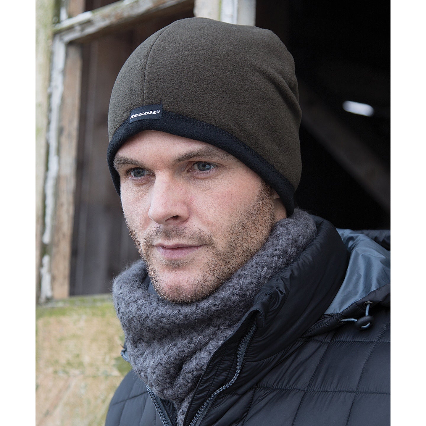 Result Winter Essentials Reversible Microfleece Bob Hat