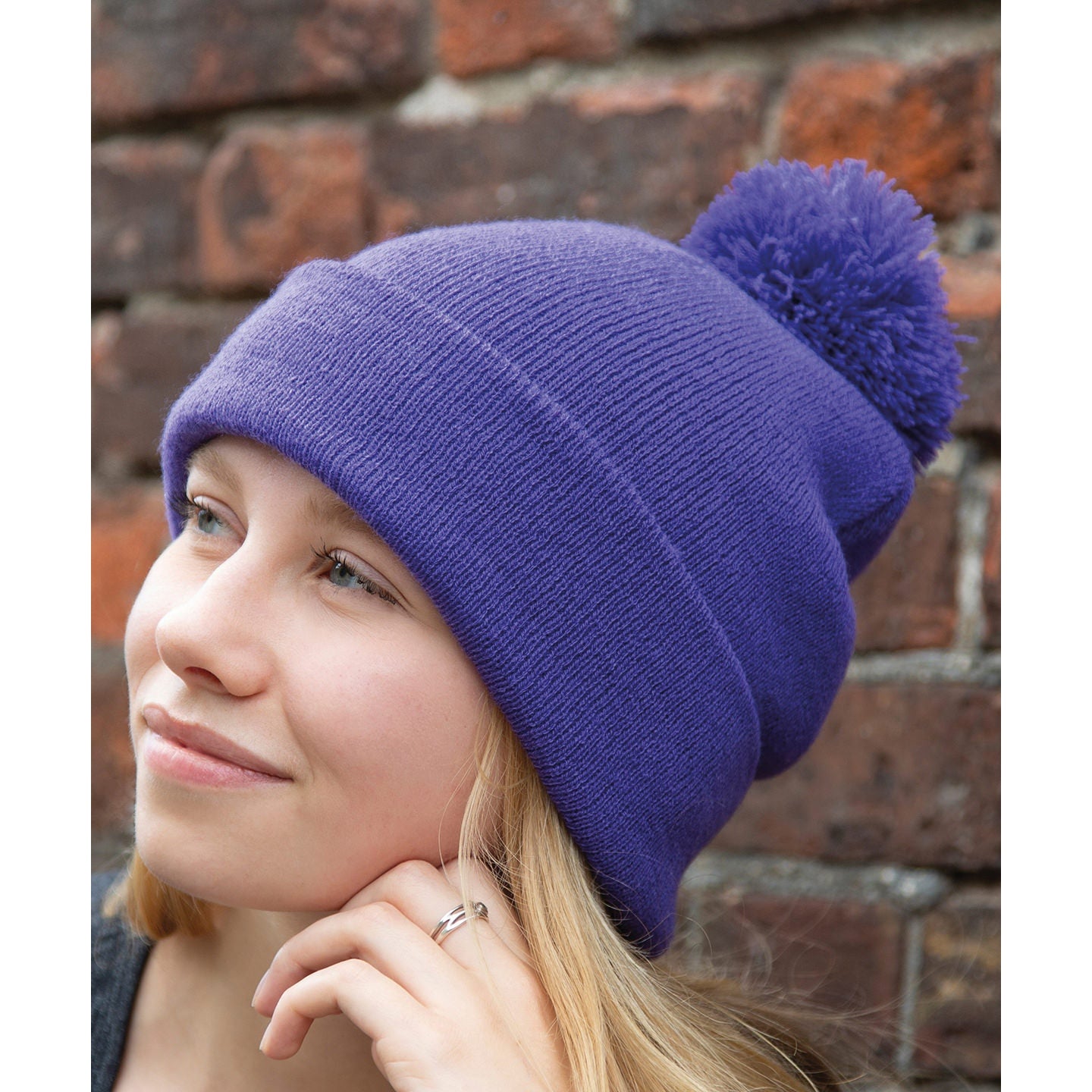 Result Winter Essentials Pom Pom Beanie