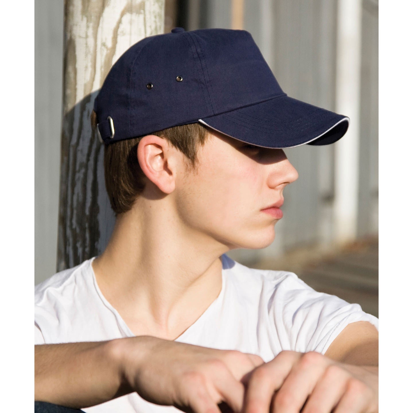 Result Headwear Printers Plush Cotton 5-Panel Cap