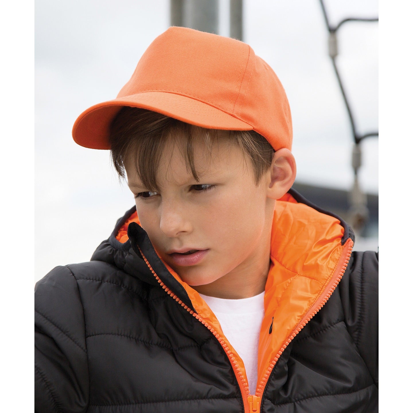 Result Headwear Boston Junior 65/35 Polycotton Cap