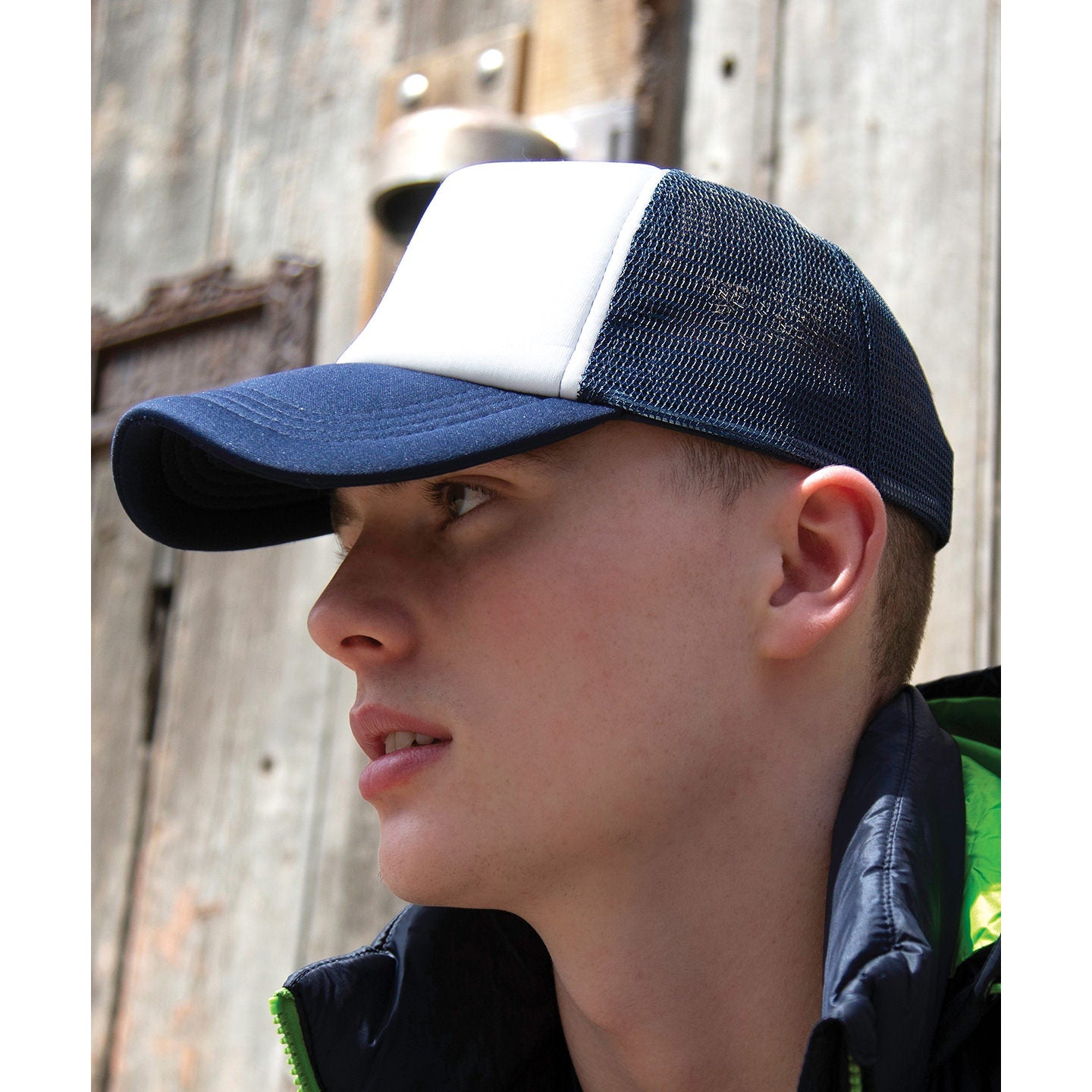 Result Headwear Core Detroit ½ Mesh Truckers Cap