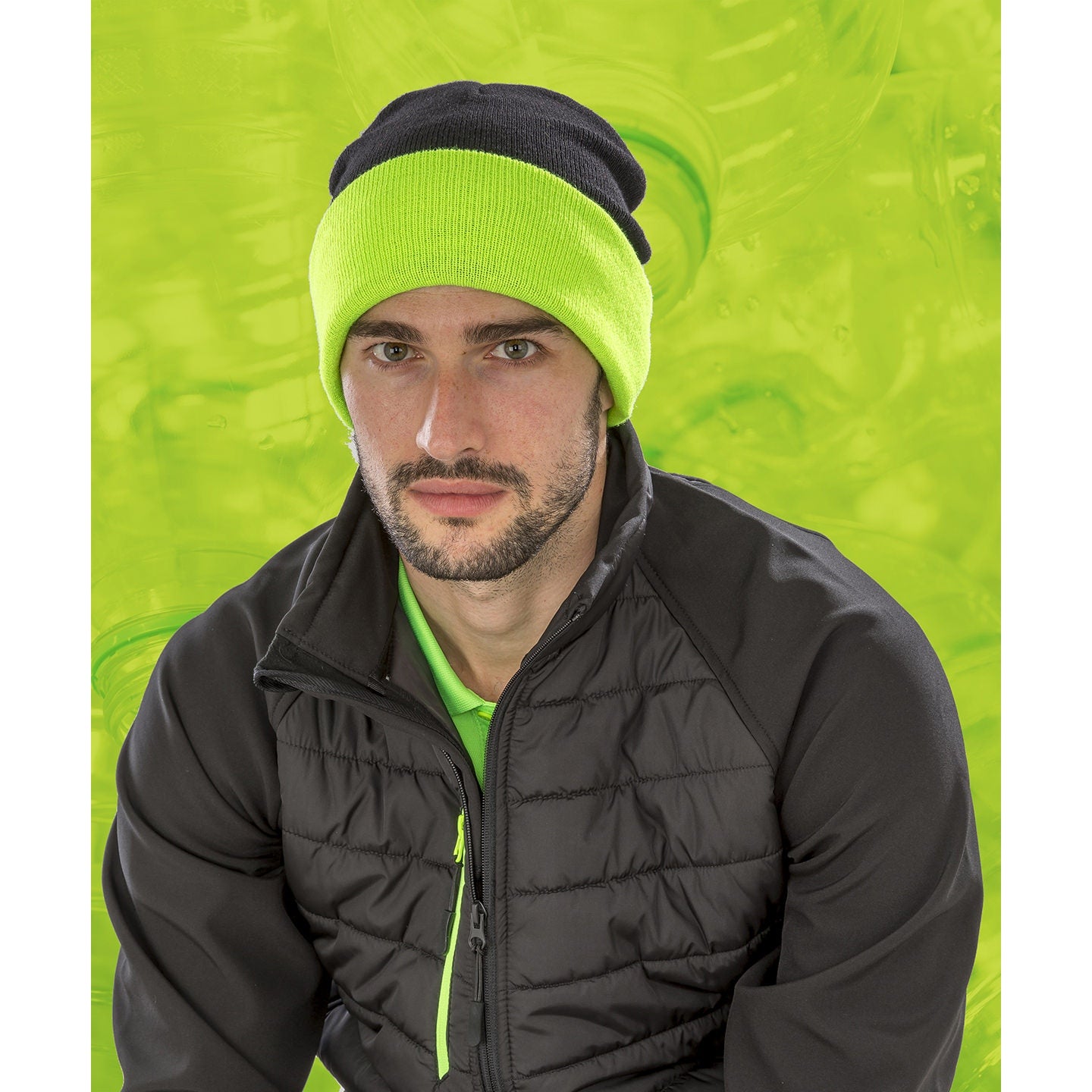 Result Genuine Recycled Recycled Compass Beanie