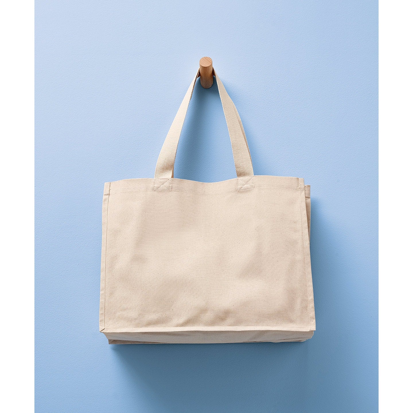 Nutshell® Recycled Premium Canvas Stand-Up Shopper