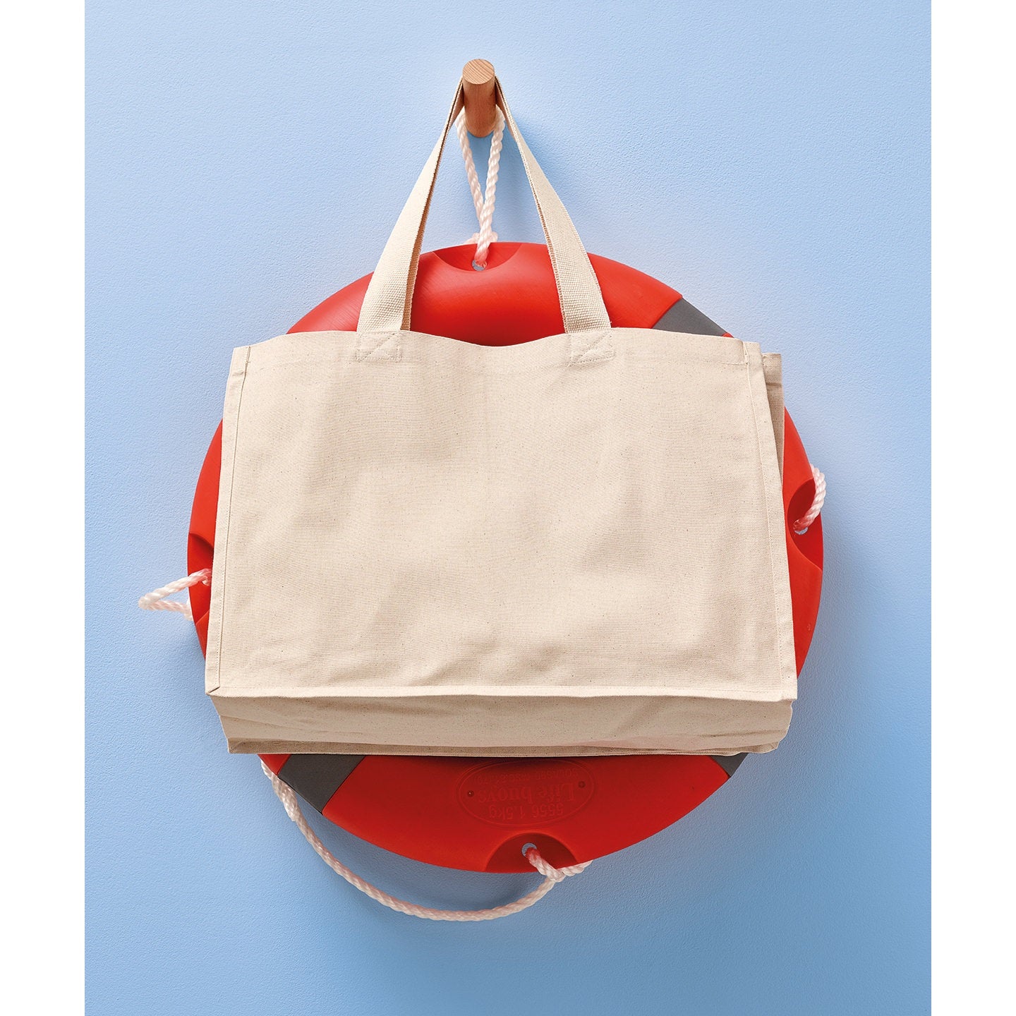 Nutshell® Recycled Premium Canvas Stand-Up Shopper