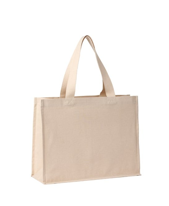 Nutshell® RL675 Recycled Premium Canvas Stand-Up Shopper