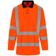 Prortx High Visibility High Visibility Long Sleeve Polo
