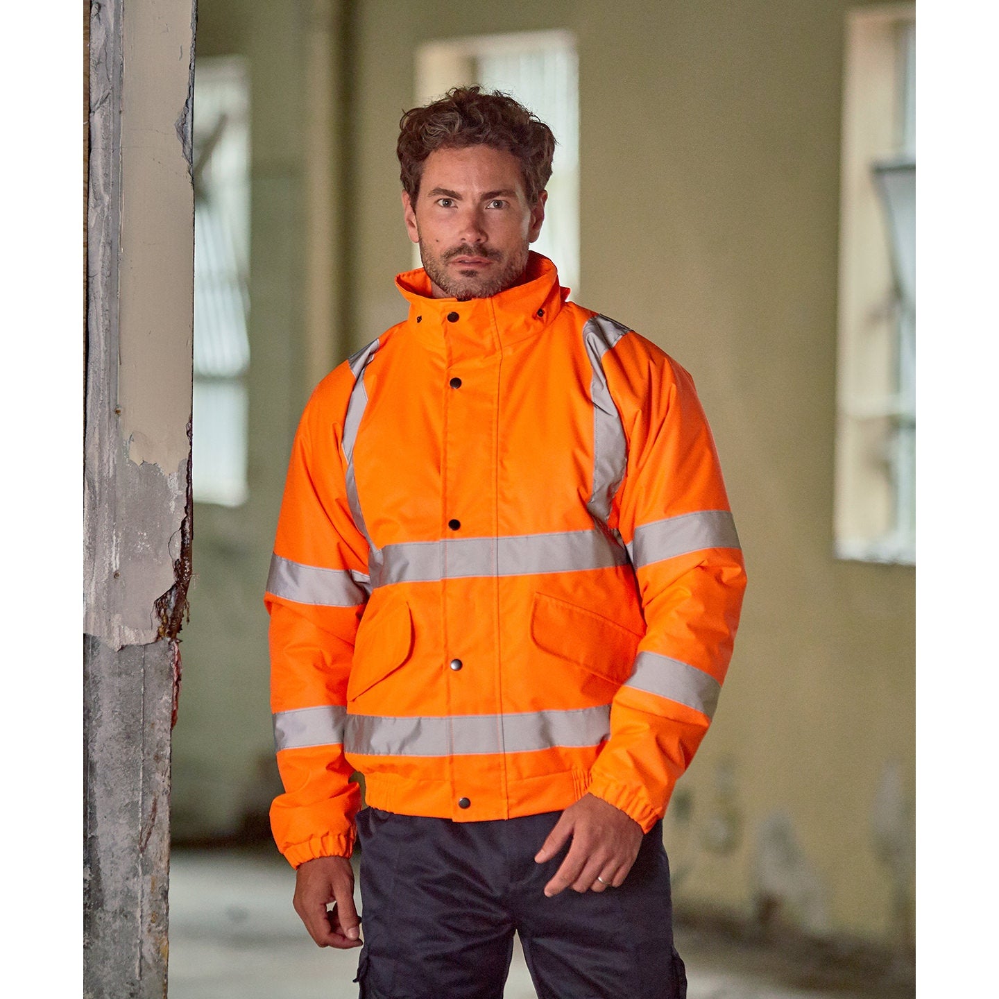 Prortx High Visibility High Visibility Bomber Jacket
