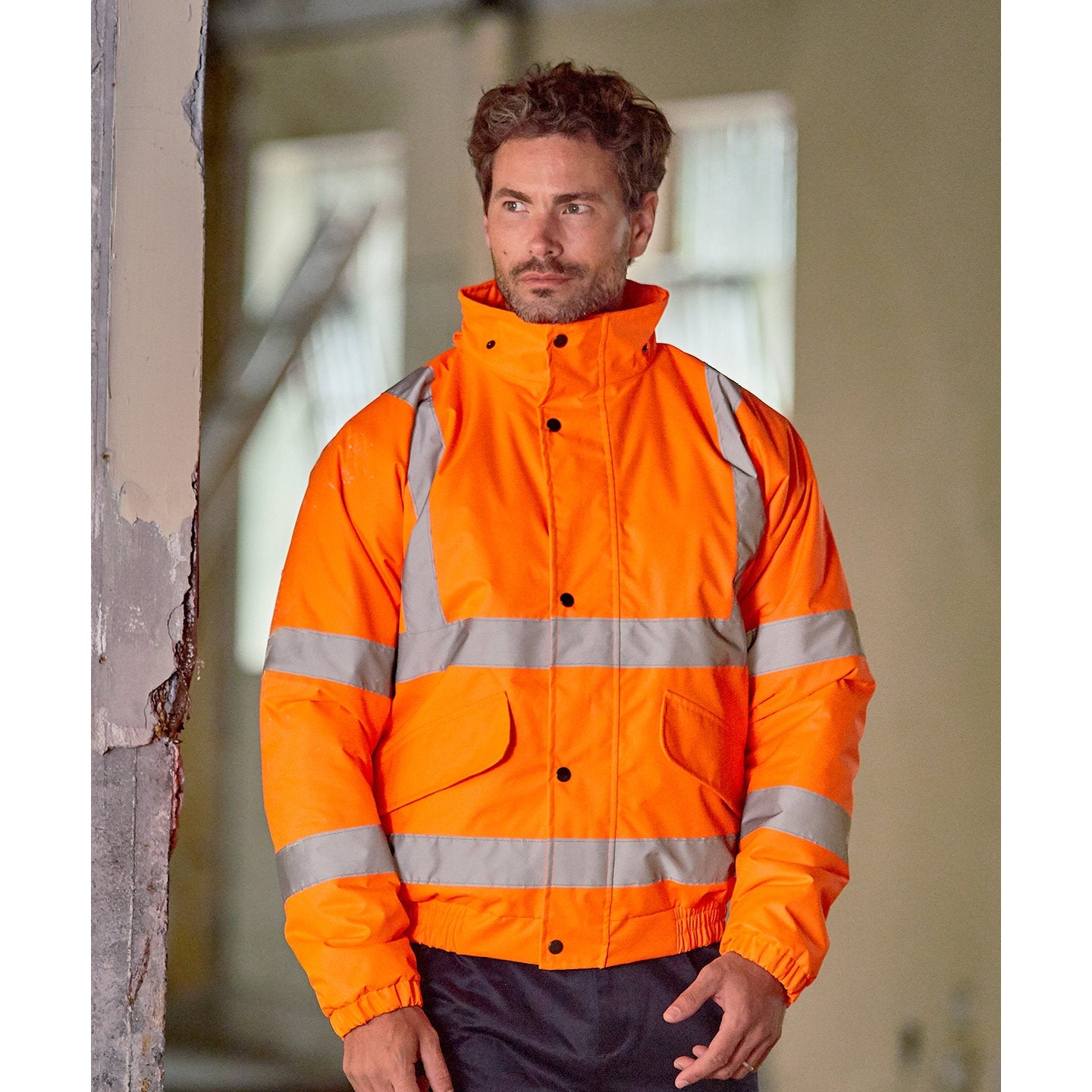 Prortx High Visibility High Visibility Bomber Jacket
