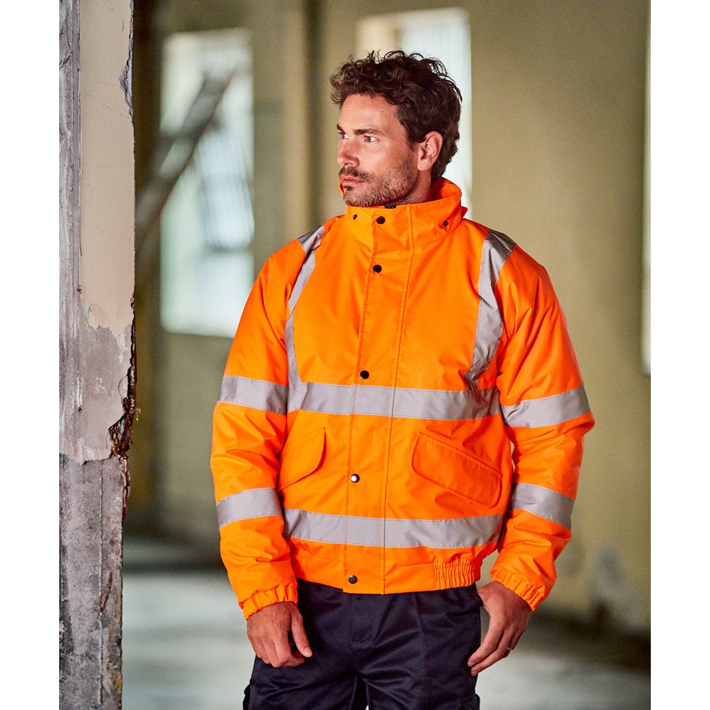 Prortx High Visibility High Visibility Bomber Jacket