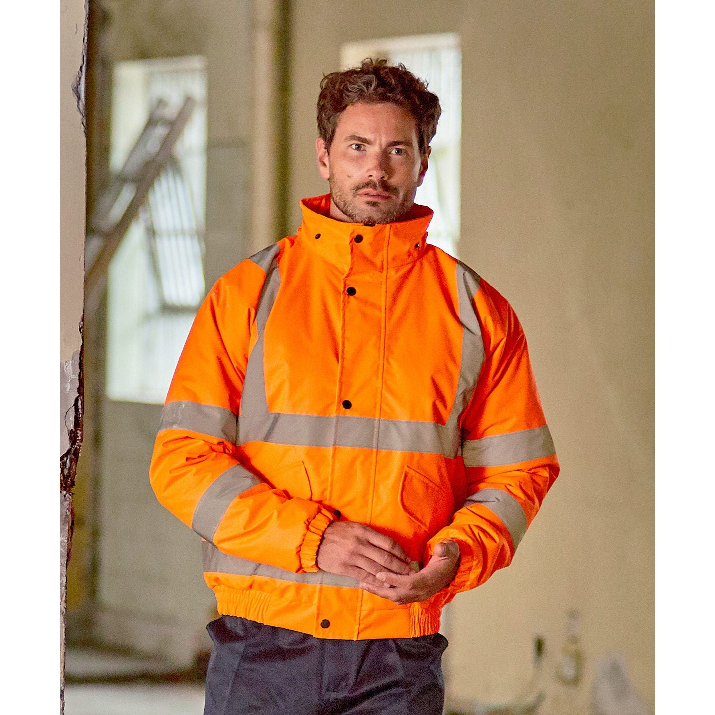 Prortx High Visibility High Visibility Bomber Jacket