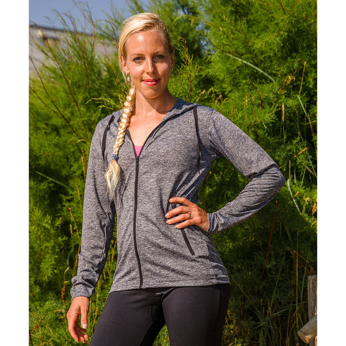 Spiro Women's Hooded Tee Jacket
