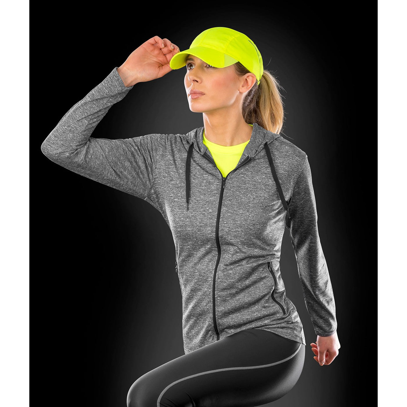 Spiro Women's Hooded Tee Jacket