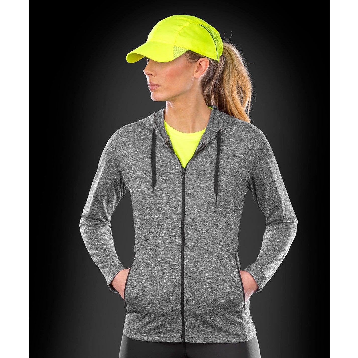 Spiro Women's Hooded Tee Jacket