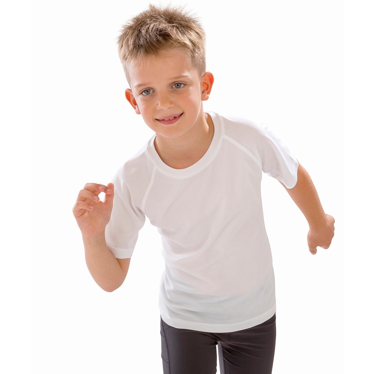 Spiro Junior Performance Aircool Tee